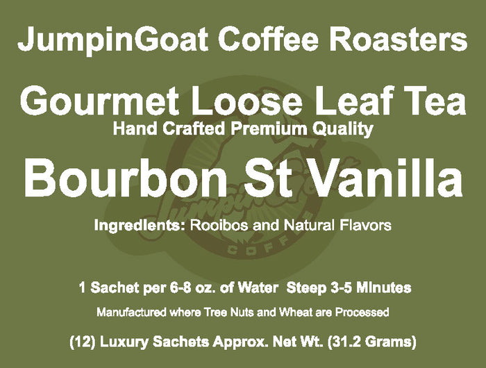 Bourbon St. Vanilla loose leaf tea
