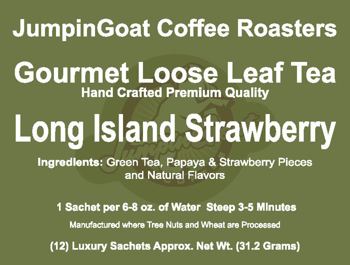 Long Island Strawberry loose leaf tea