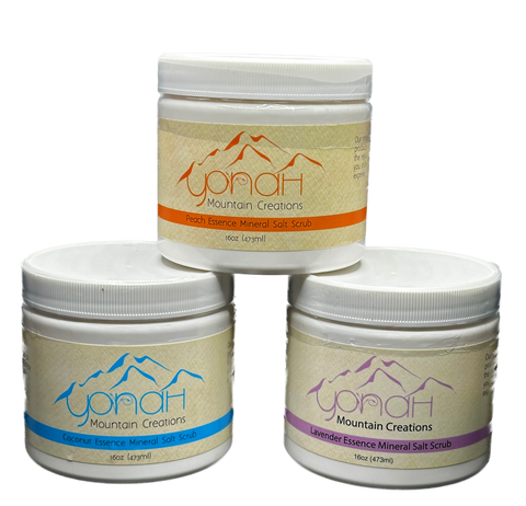 Peach Essence salt scrub