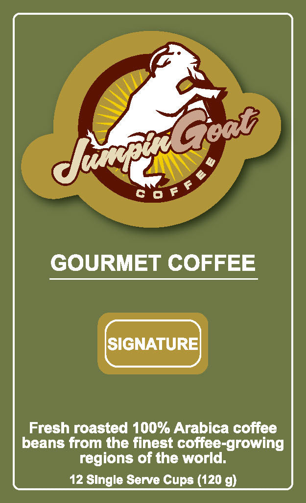JumpinGoat Signature Blend coffee
