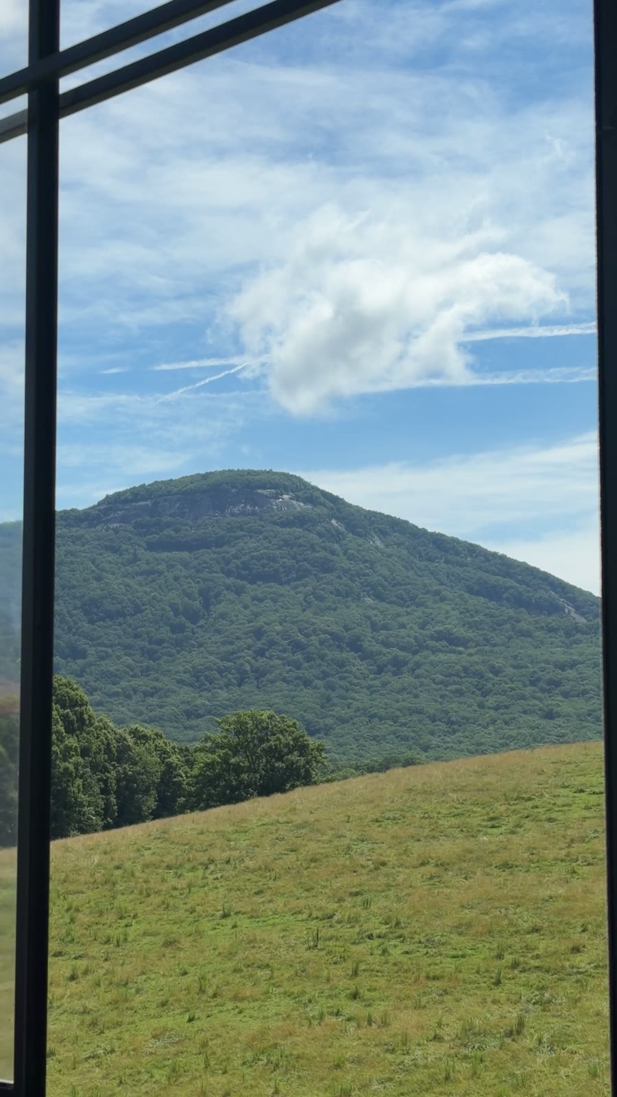 The Mount Yonah view from the Cleveland tasting room, a setting for private events